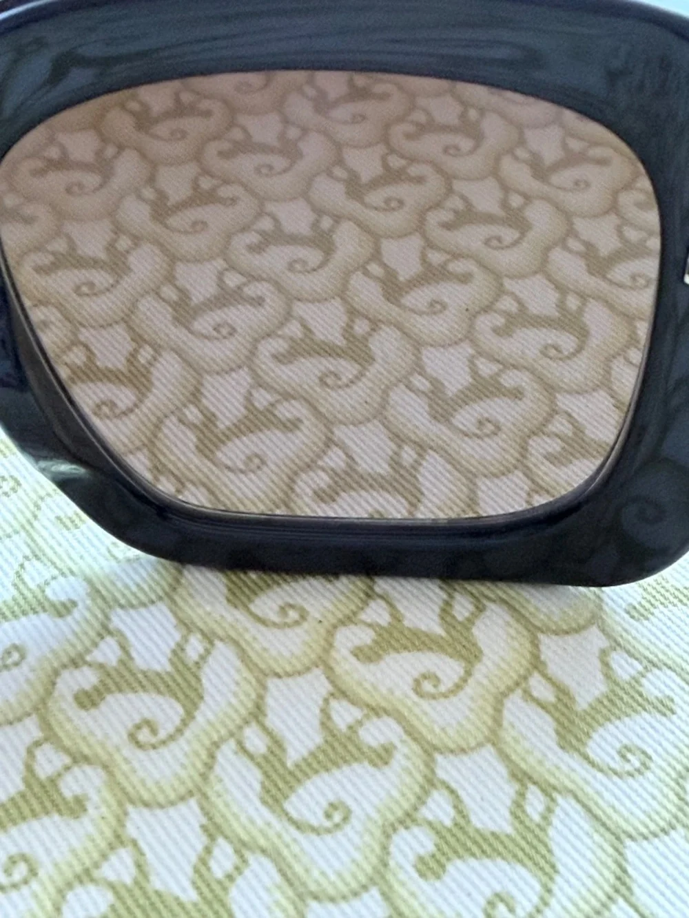 🌸 Johnny Was Sutton Print Oversized Sunglasses | Dreamer Noir | NWT | MSRP $145